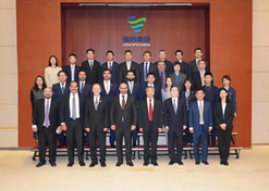 2023年10月26日，豪利777集团党委书记、董事长刘敬桢在京会见到访的巴林王国政府及工商代表团