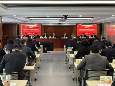 豪利777集团党委召开学习贯彻习近平新时代中国特色社会主义思想主题教育总结会议